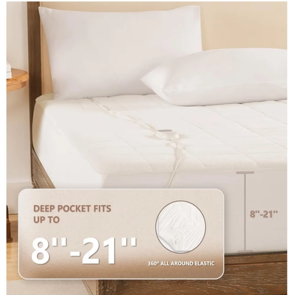 Heated Mattress Pad Queen Size